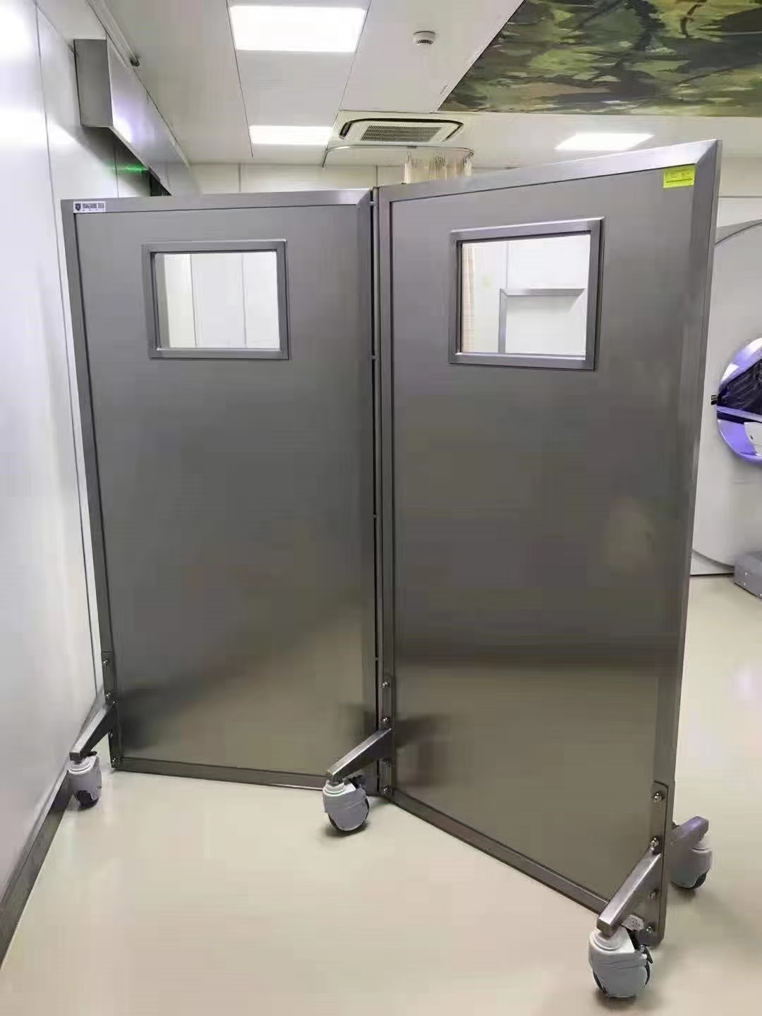 日照双联铅屏风带观察窗
